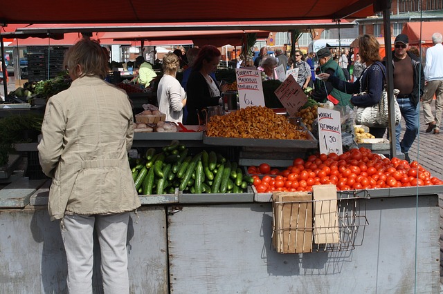 zeleninový trh